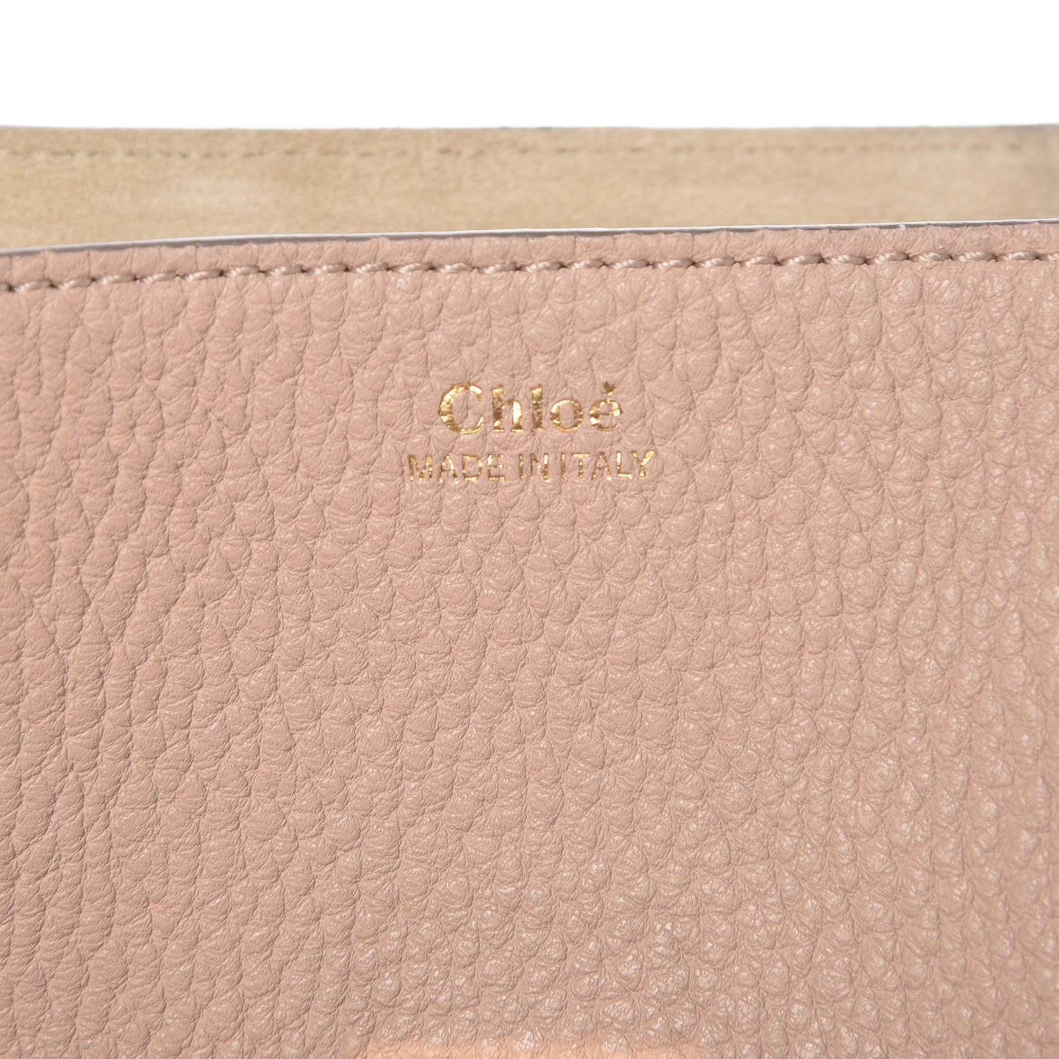 Chloe Grained Goatskin Drew Shoulder Bag Biscotti Beige 7 of 12