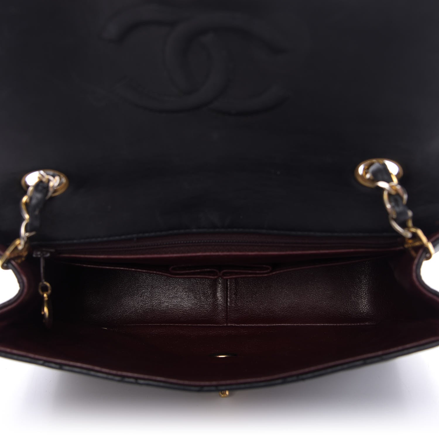 Chanel Lambskin Quilted Small Single Flap Black 5 of 9