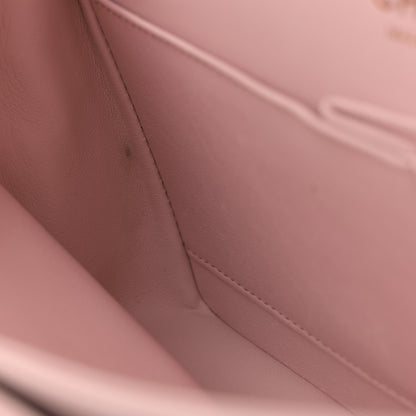 Chanel Caviar Quilted Medium Double Flap Light Pink 12 of 13