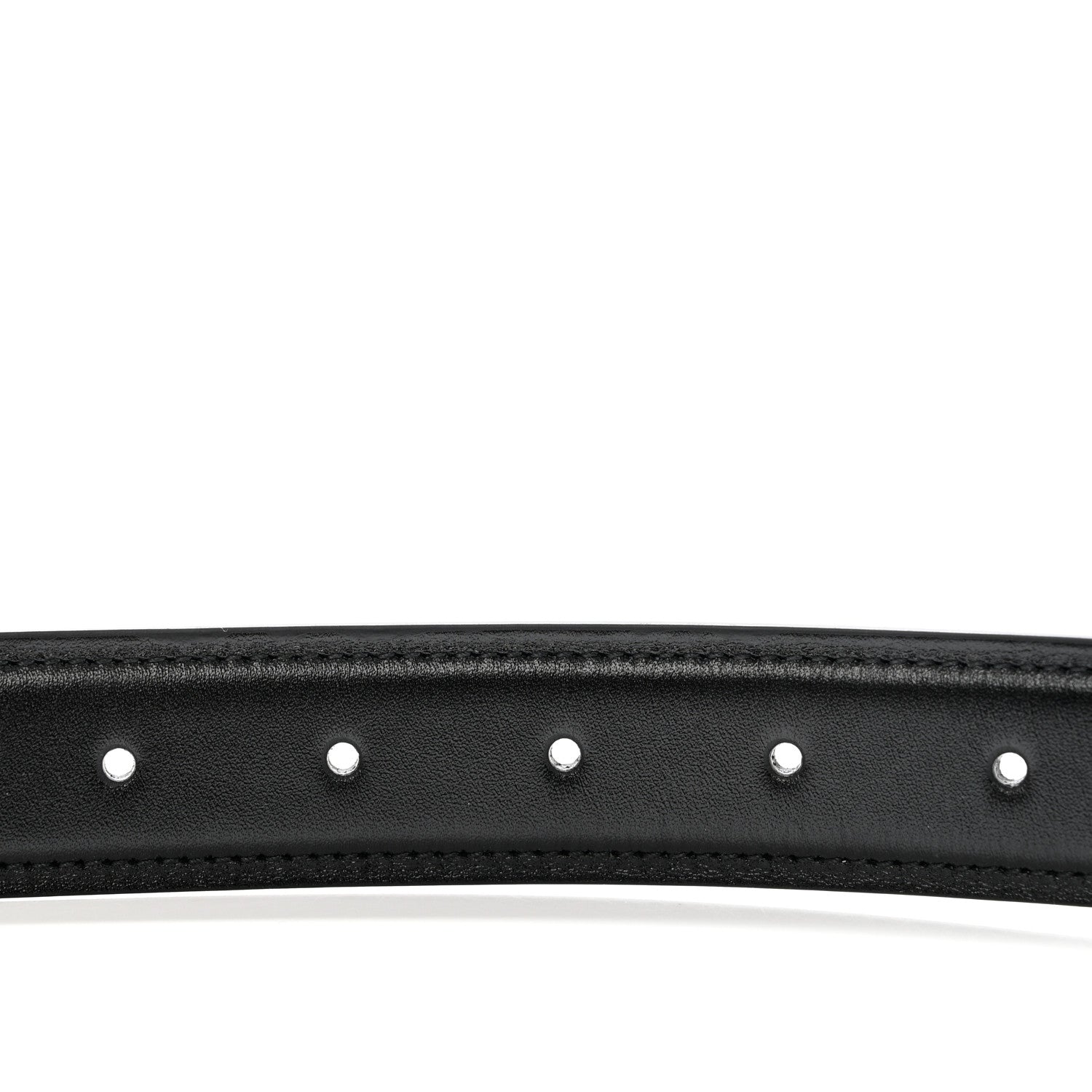 Gucci Ciny Lux Calfskin Blondie 30mm Belt 75 30 Black 5 of 5