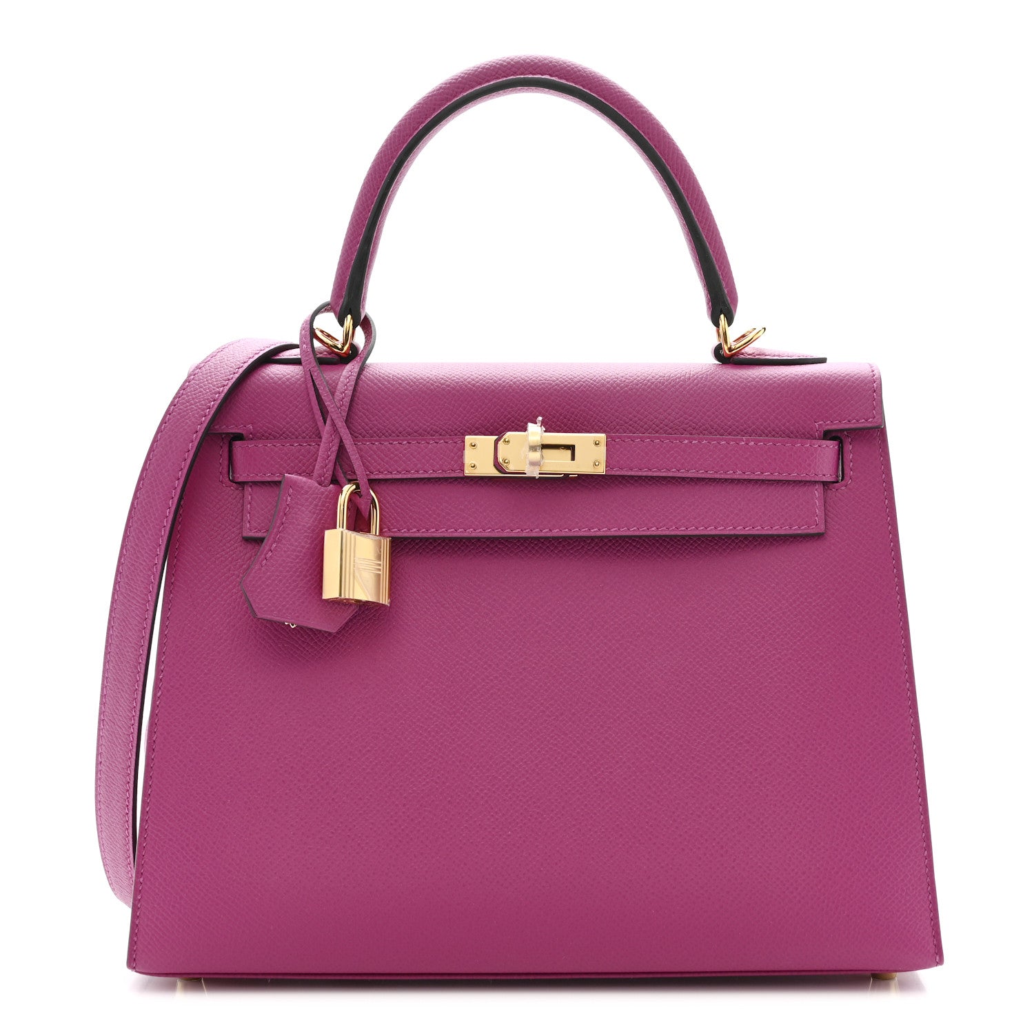 Hermes Epsom Kelly Sellier 25 Rose Pourpre 1 of 11