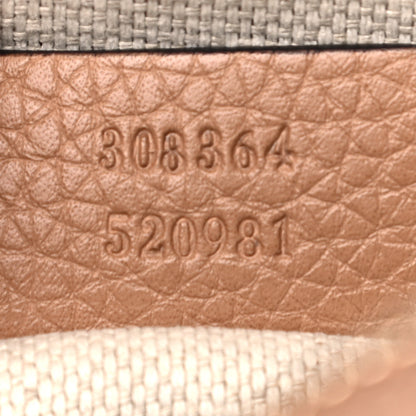 Gucci Pebbled Calfskin Small Soho Disco Bag Rose Beige 7 of 14