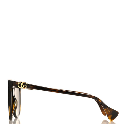 Gucci Acetate Round Sunglasses GG1071S Tortoise 3 of 8