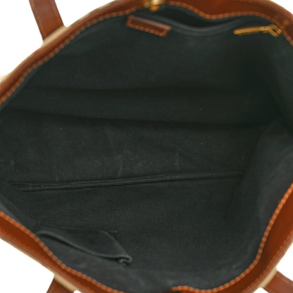 Burberry Haymarket Check Tote Brown 5 of 11