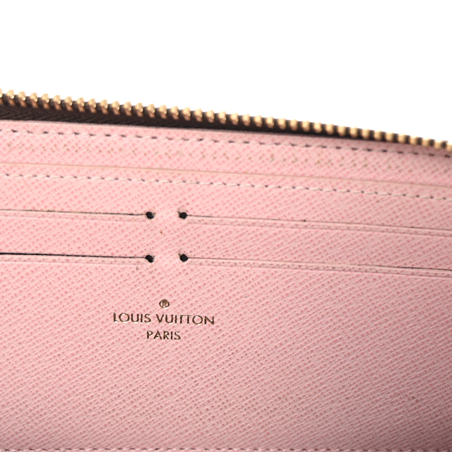 Louis Vuitton Monogram Clemence Wallet Rose Ballerine 6 of 7