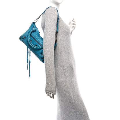 Balenciaga Chevre Classic Hardware First Turquoise 2 of 12