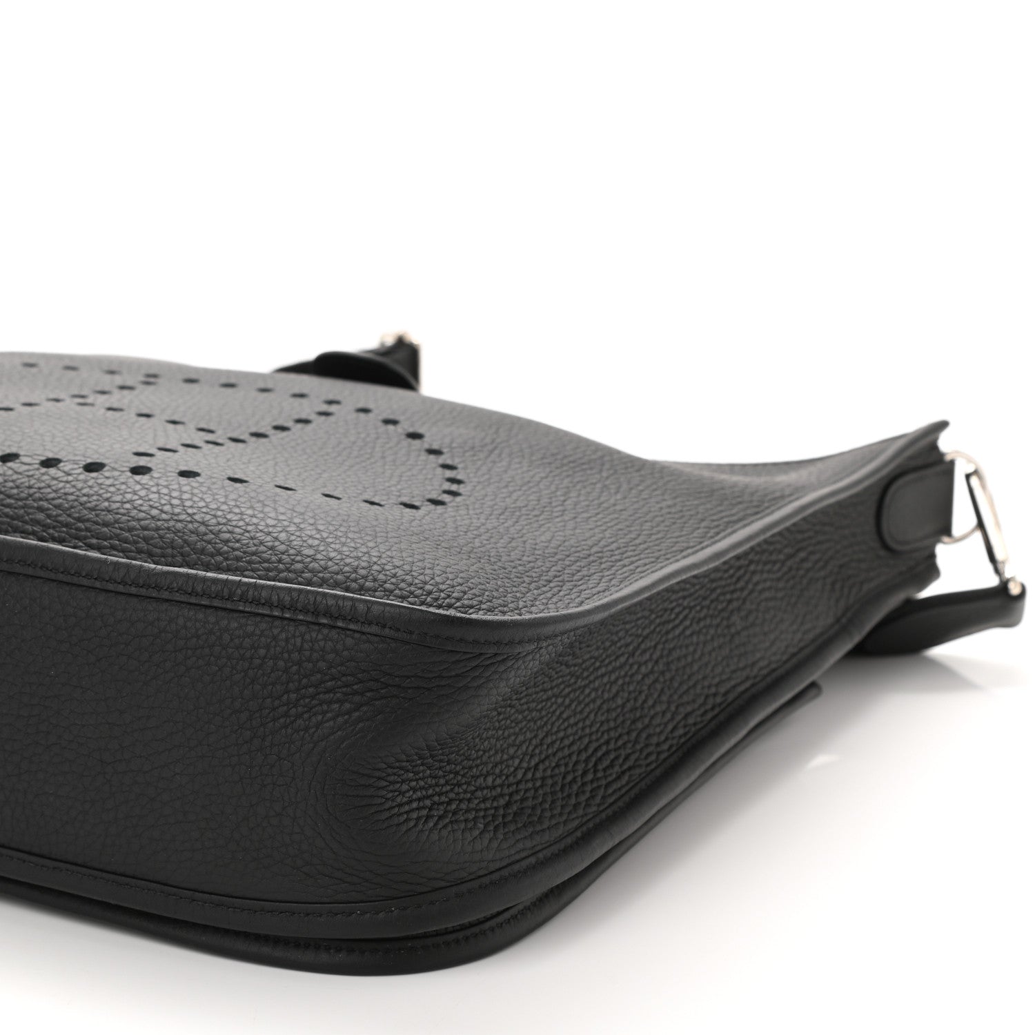 Hermes Taurillon Clemence Evelyne III GM Black 10 of 11