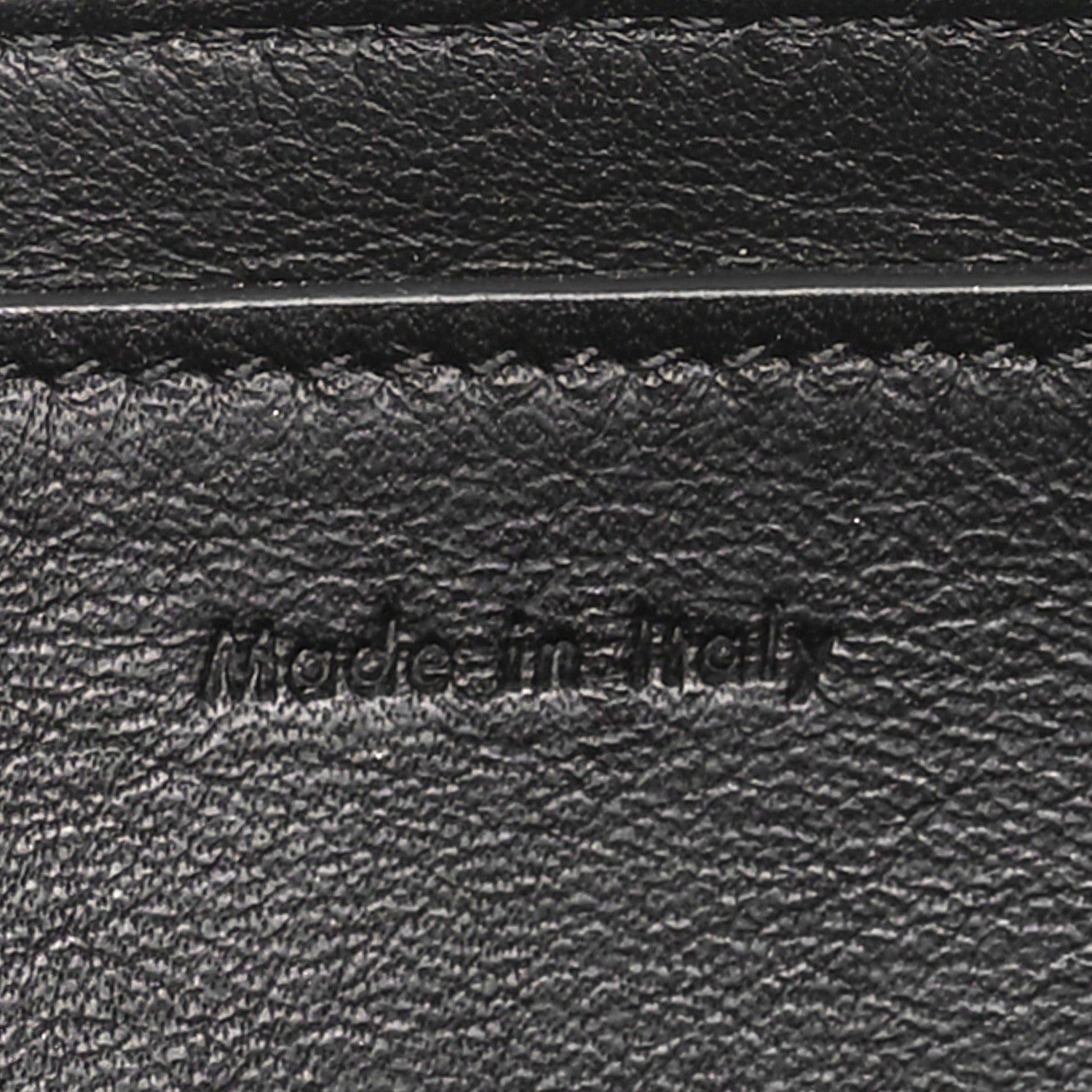 Celine Calfskin Large Made In Clutch Pouch Black 6 of 7