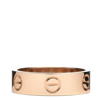 Cartier 18K Yellow Gold 5.5mm LOVE Ring 53 6.25 1 of 5