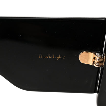 Christian Dior Acetate DiorSo Light 2 Shield Sunglasses Black 5 of 8