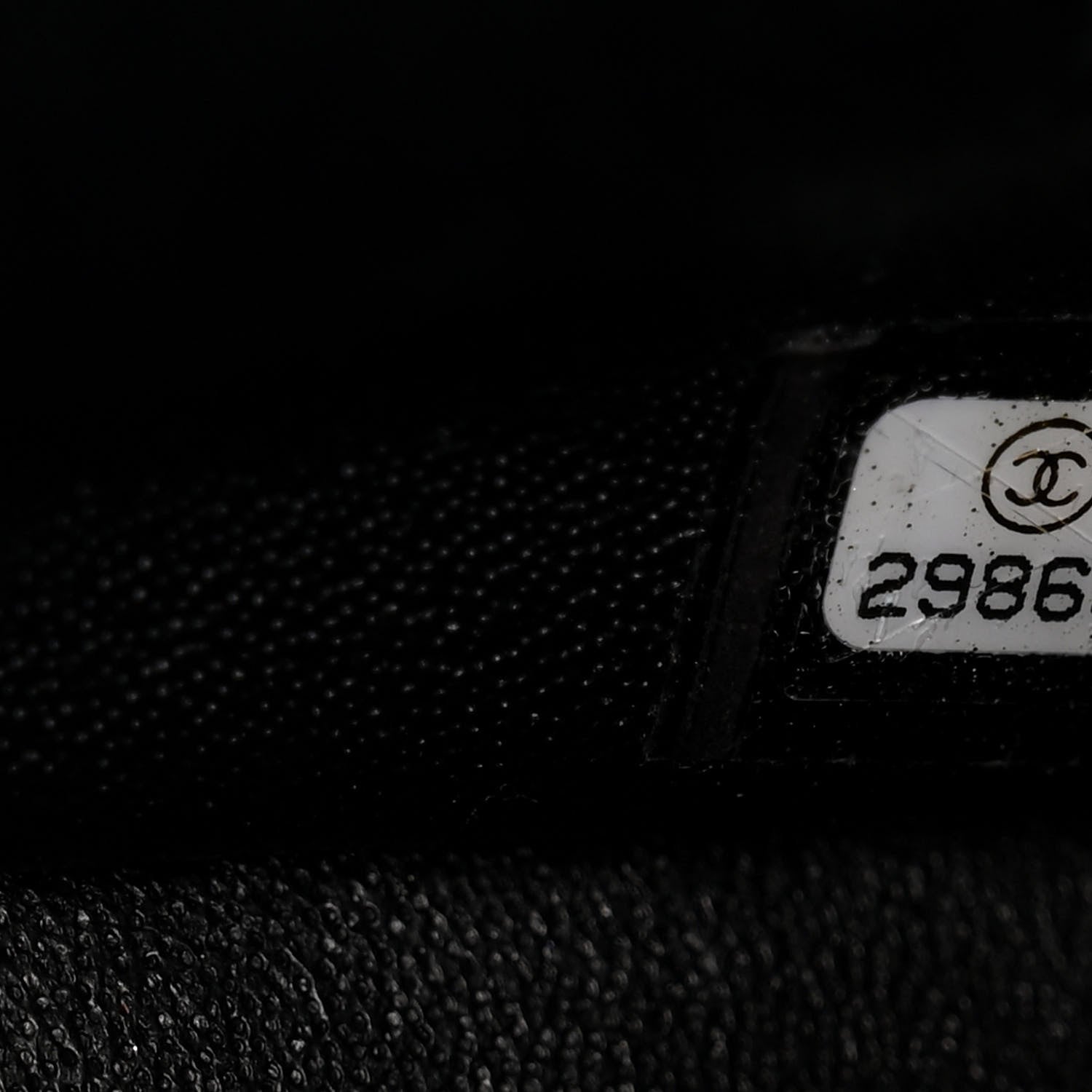 Chanel Lambskin Quilted Mini Square Flap Black 7 of 10