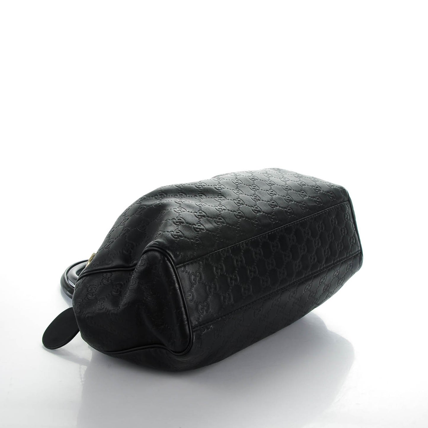 Guccissima Medium Sukey Tote Black