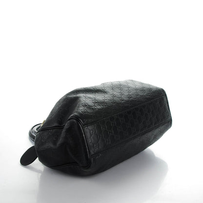Gucci Guccissima Medium Sukey Tote Black 4 of 7