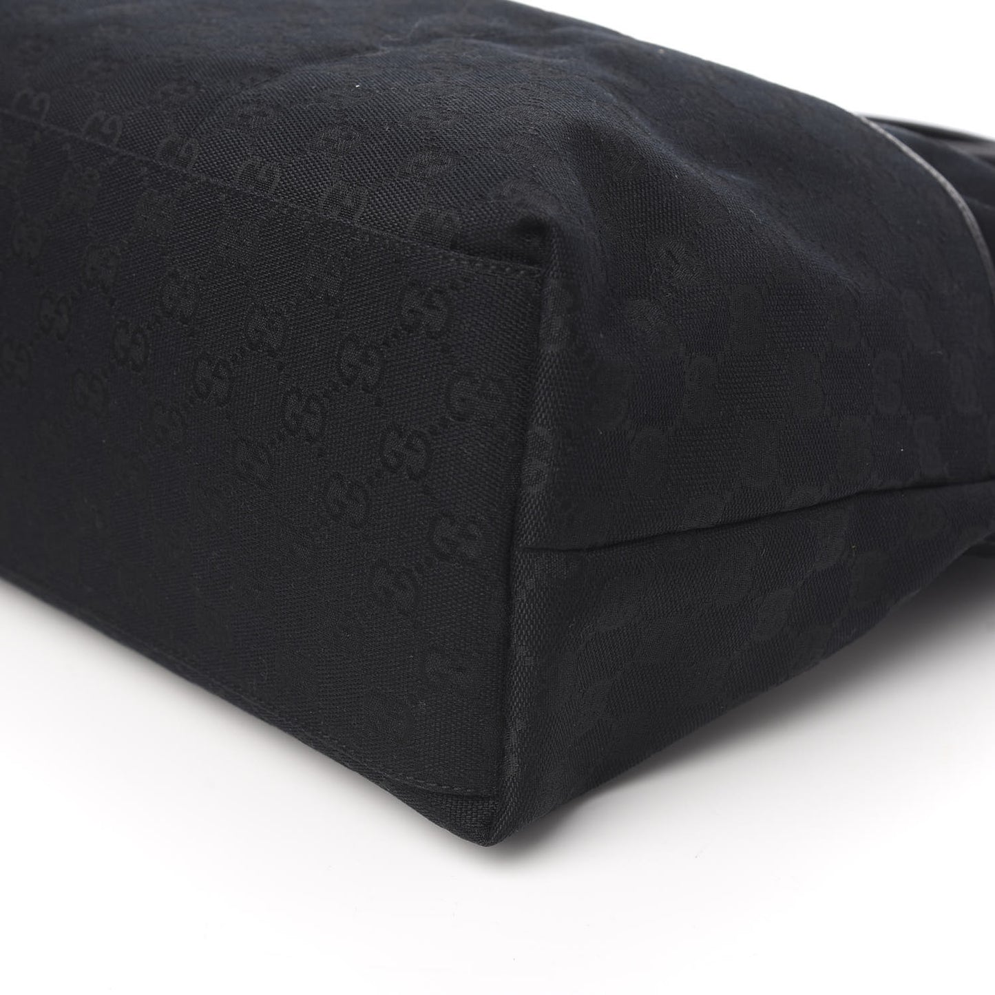 Monogram Web Large Diaper Tote Black