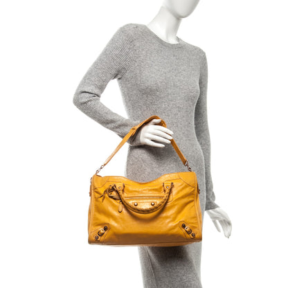 Balenciaga Agneau Giant 12 Rose Gold Hardware City Mangue 2 of 8