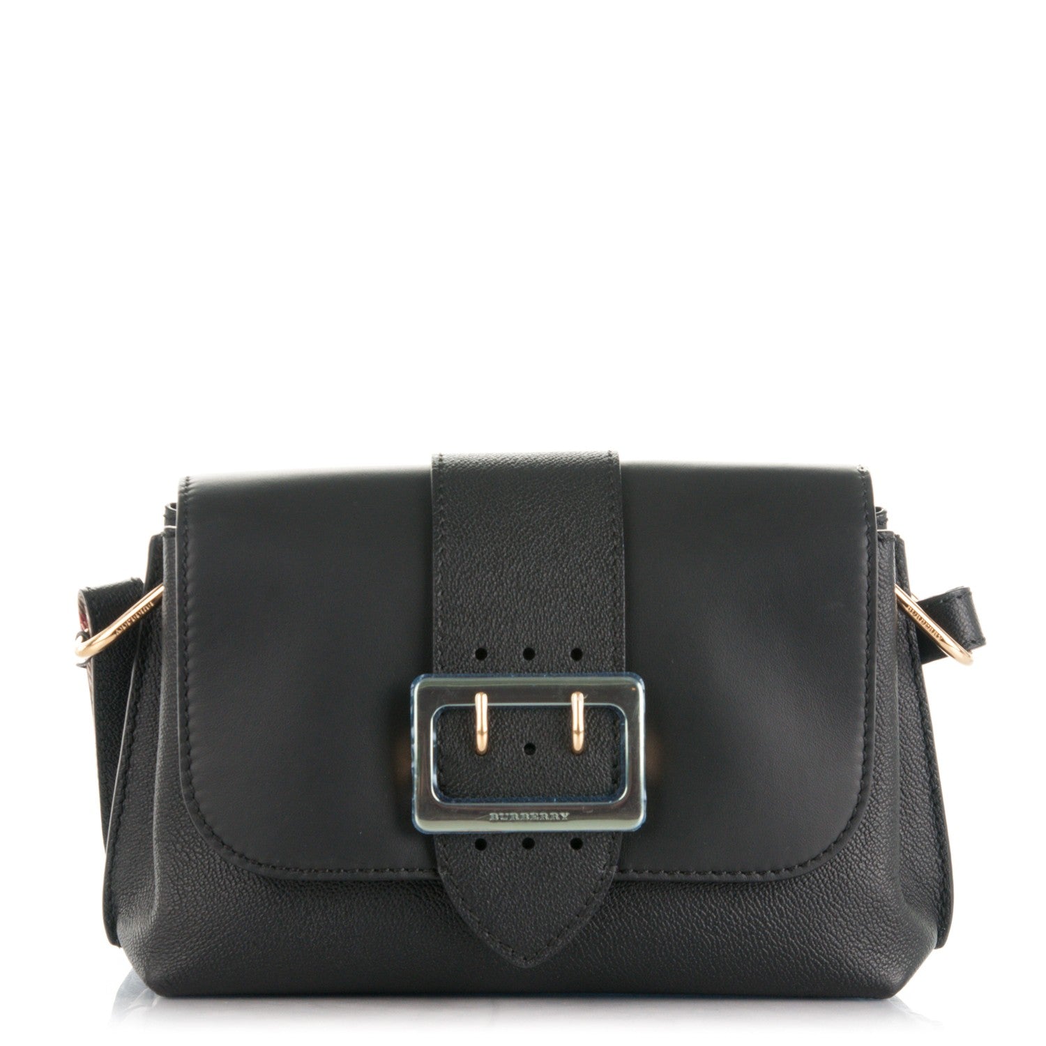 Burberry Soft Grain Calfskin Small Medley Crossbody Black 1 of 8