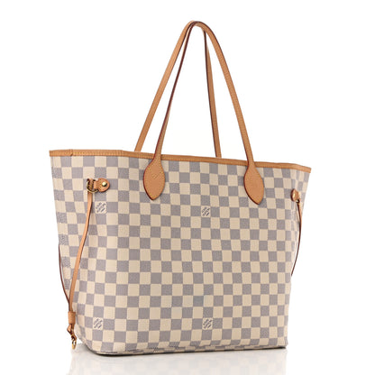 Louis Vuitton Damier Azur Neverfull MM 3 of 12