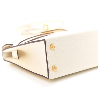 Hermes Epsom Mini Kelly Sellier 20 Nata 8 of 10