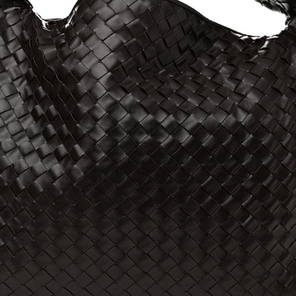 Bottega Veneta Calfskin Intrecciato Large Hop Ebano 7 of 9