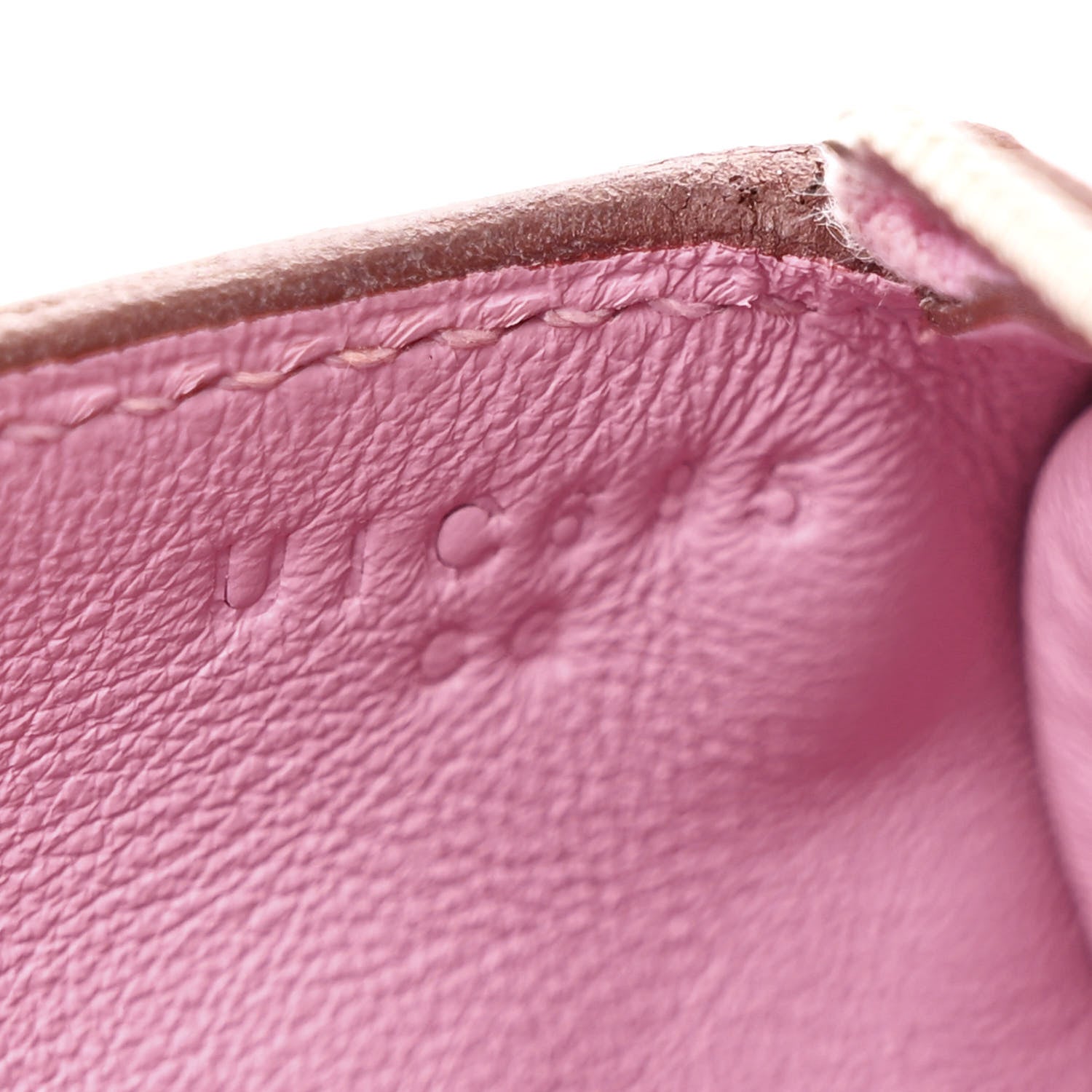 Hermes Taurillon Clemence Mini Lindy 20 Mauve Sylvestre 7 of 15