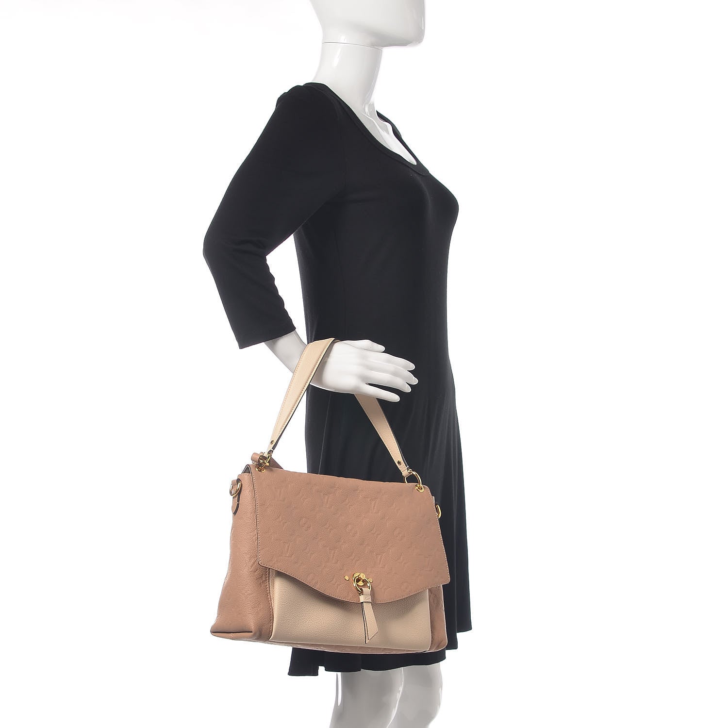 Louis Vuitton Empreinte Blanche MM Papyrus Creme 3 of 11