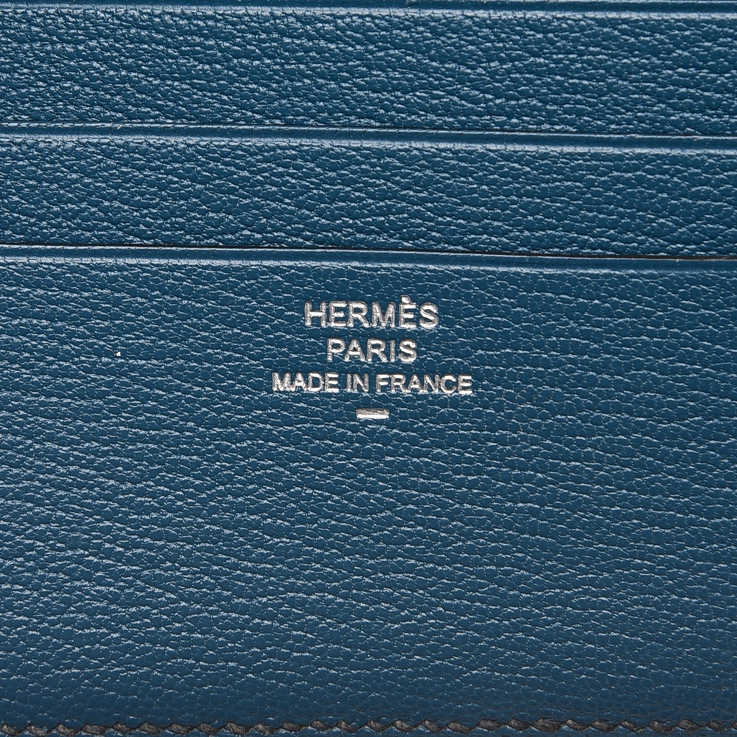 Hermes Lizard Niloticus Citizen Wallet Bleu 6 of 9