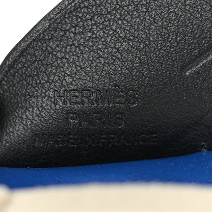 Hermes Milo Lambskin Grigri Rodeo Pegase Horse Bag Charm PM Bleu France Nata Black 3 of 5