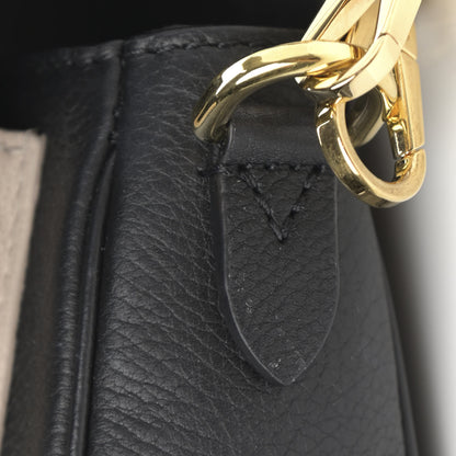 Louis Vuitton Grained Calfskin Lockme Tender Black 10 of 13