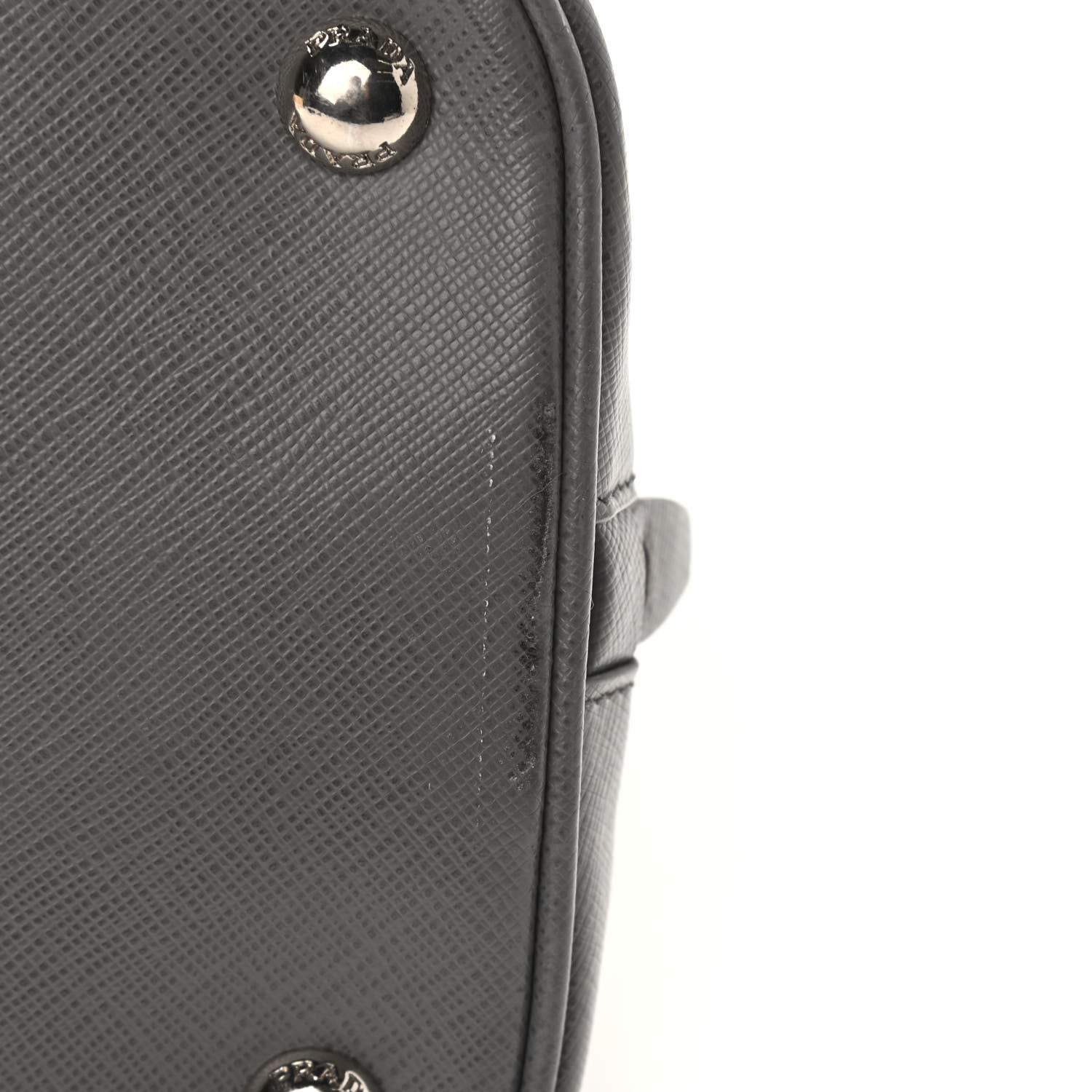 Prada Saffiano Lux Bi-Color Promenade Tote Marmo Argilla 12 of 12