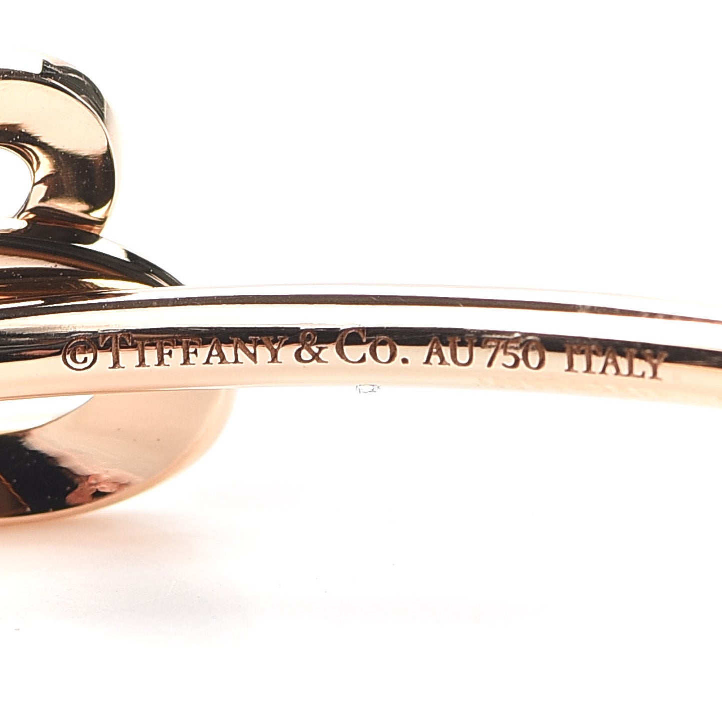 18K Rose Gold Diamond Bow Cuff Bracelet