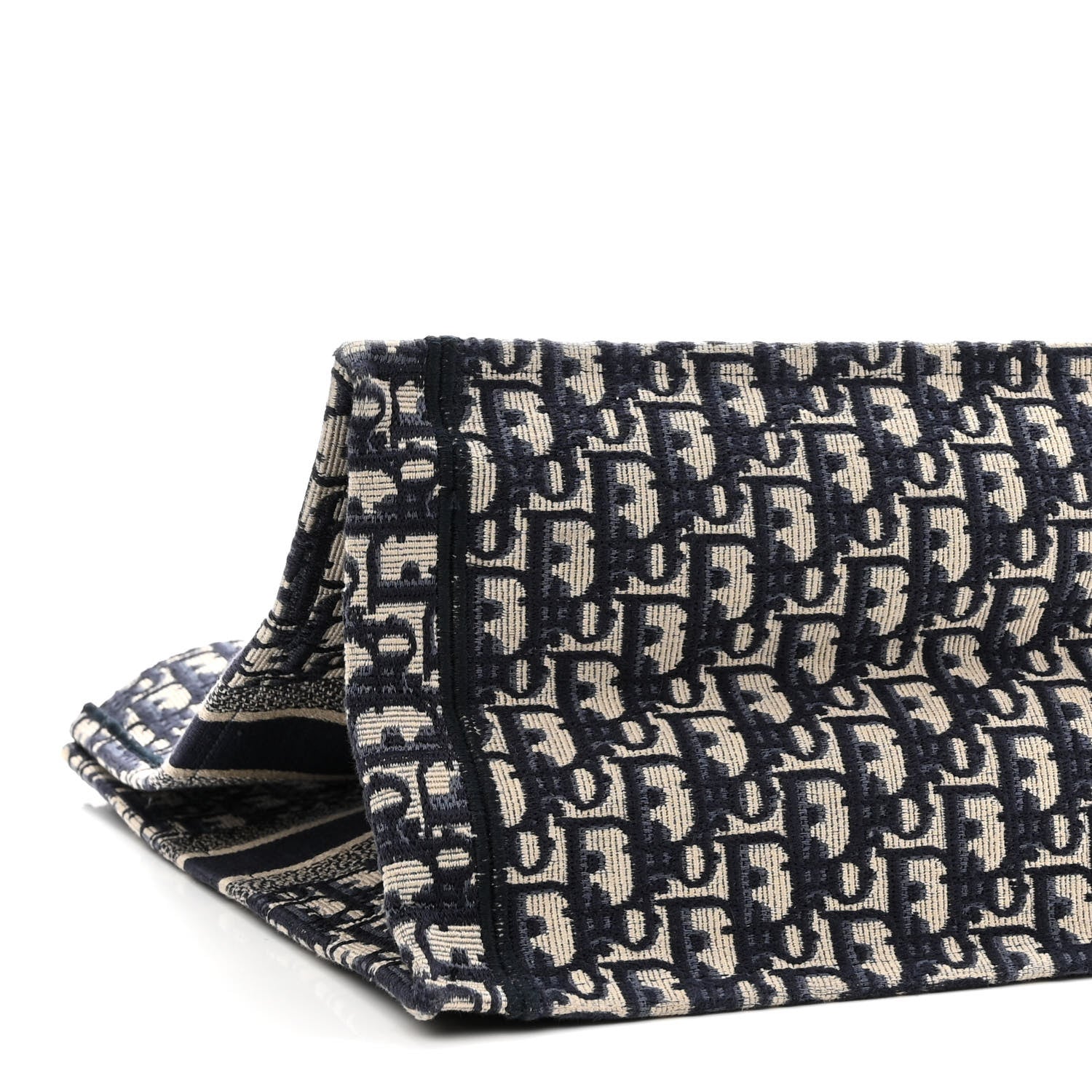 Christian Dior Oblique Large Book Tote Blue Multicolor 9 of 12