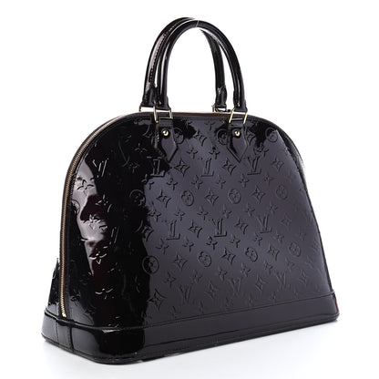 Louis Vuitton Vernis Alma GM Amarante 2 of 6