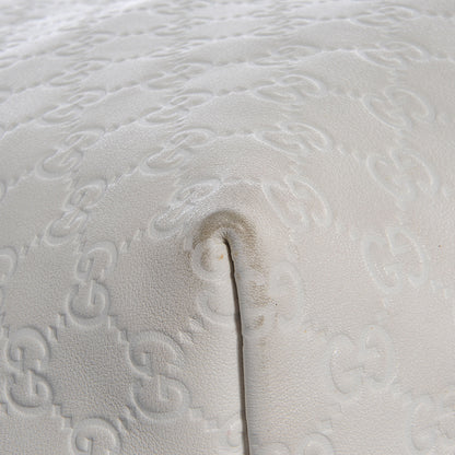 Gucci Guccissima Icon Bit Hobo White 9 of 9
