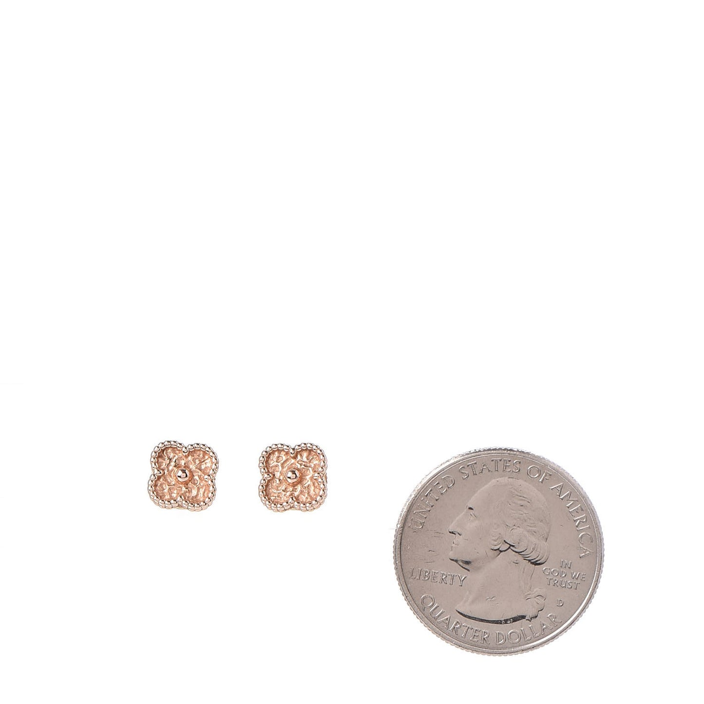 18K Rose Gold Sweet Alhambra Earrings