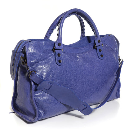 Balenciaga Agneau Classic Hardware City Bleu Lavande 3 of 12