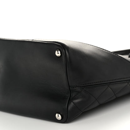 Chanel Calfskin Quilted Medium Cambon Tote Black 10 of 10