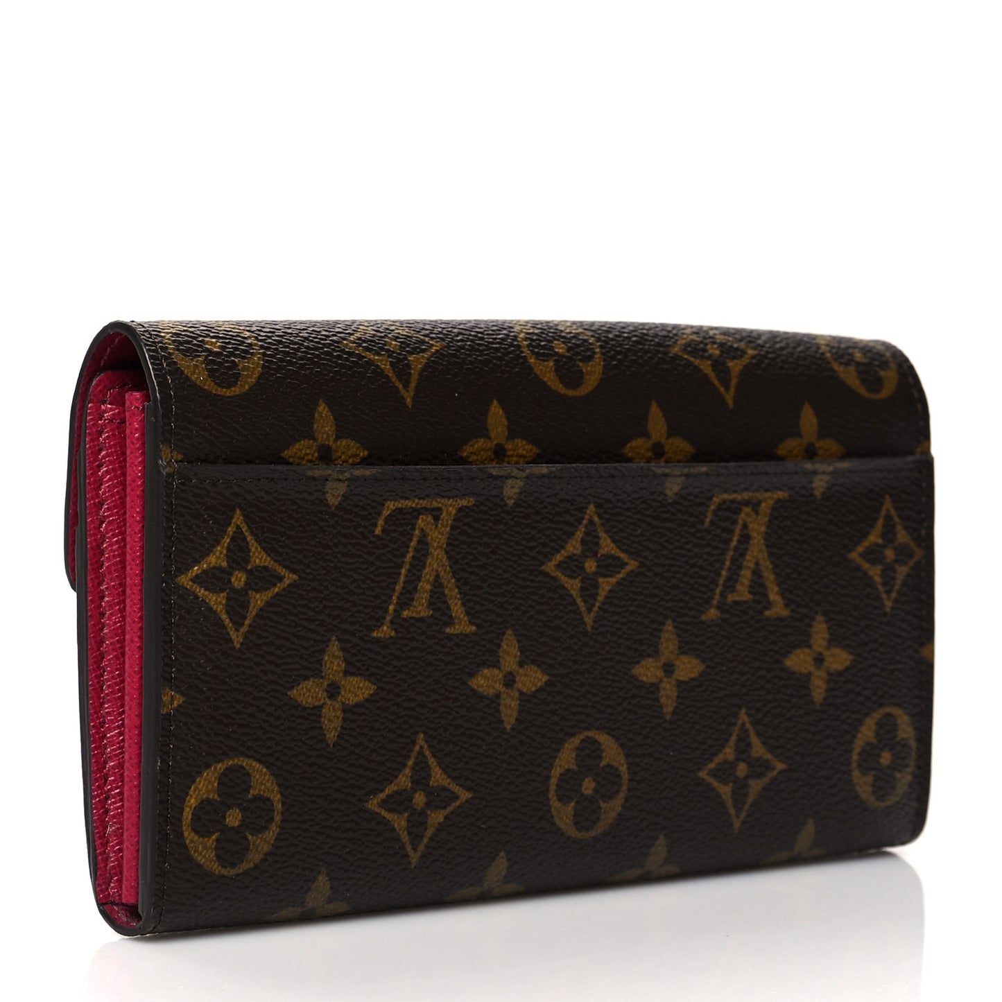 Monogram Sarah Wallet NM Fuchsia