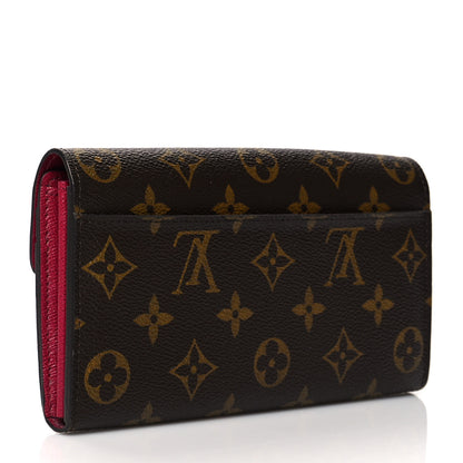 Louis Vuitton Monogram Sarah Wallet NM Fuchsia 3 of 8