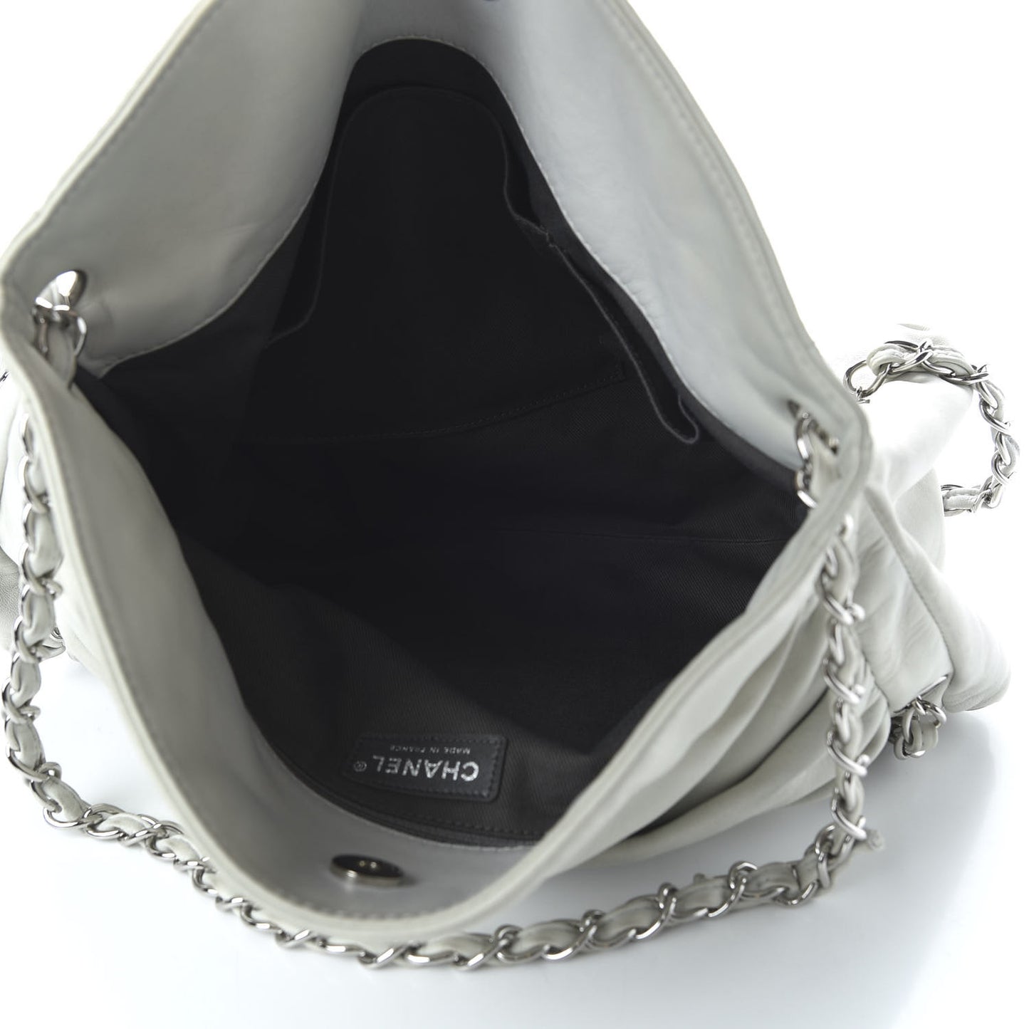 Lambskin Sharpei Bag White
