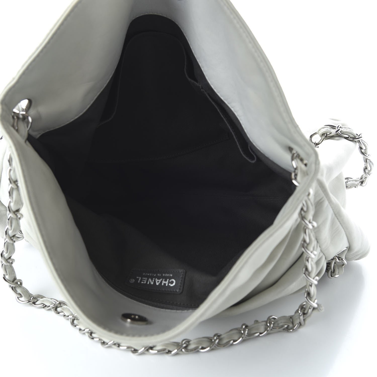 Chanel Lambskin Sharpei Bag White 5 of 11