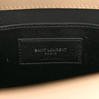 Saint Laurent Grain De Poudre Classic Kate Monogram Clutch Nude Powder 7 of 15