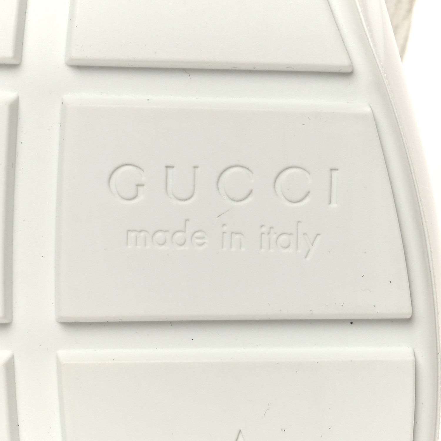 Gucci Tessuto Monogram GG Supreme Printed Mens Gucci Run Sneakers 8 White 7 of 10
