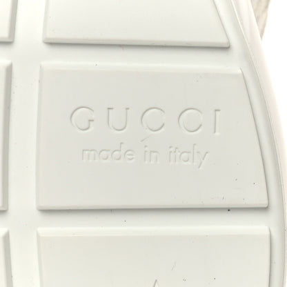 Gucci Tessuto Monogram GG Supreme Printed Mens Gucci Run Sneakers 8 White 7 of 10