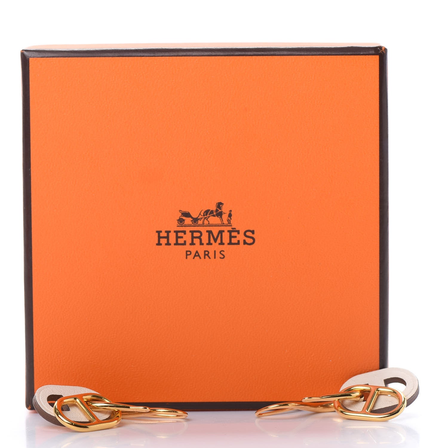 Hermes Swift O'Maillon Earrings Nata 6 of 6