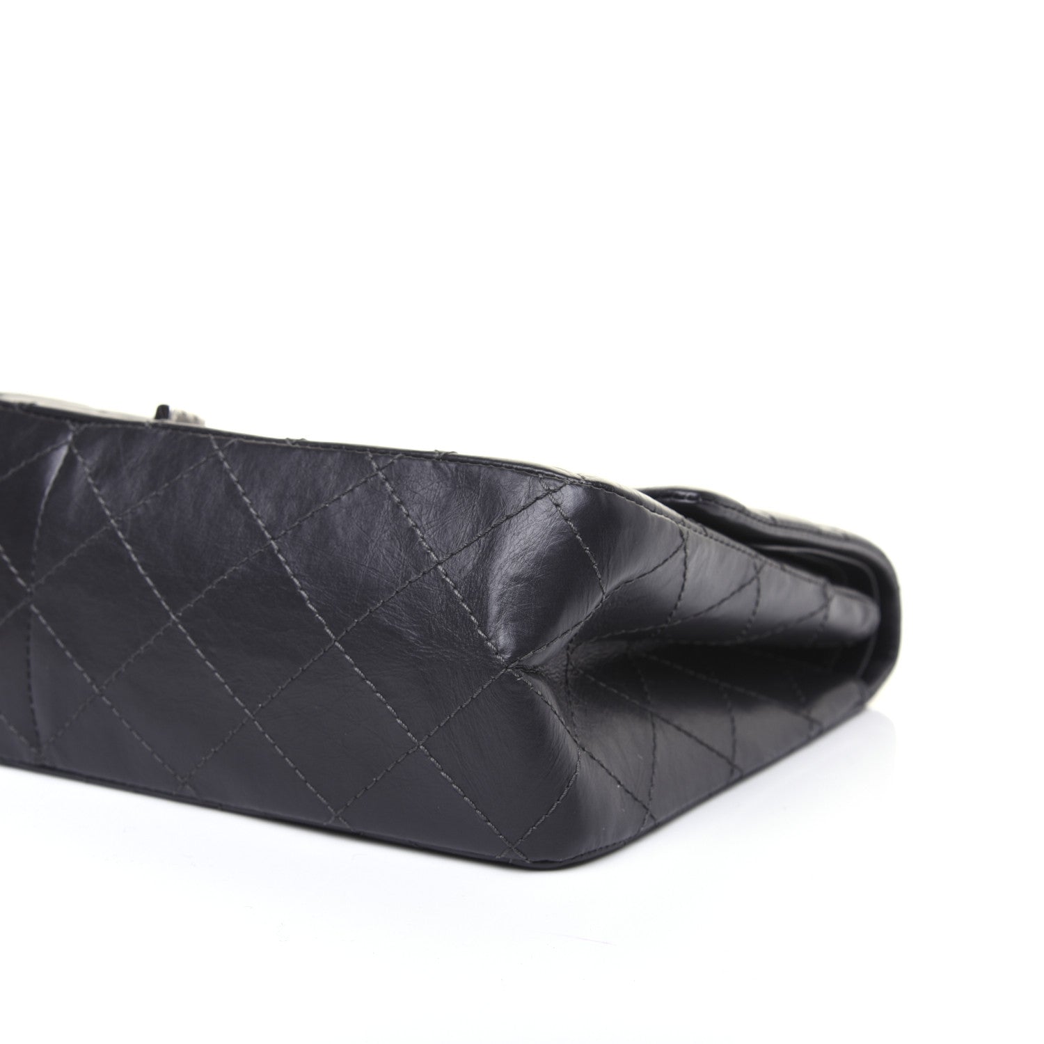 Chanel Aged Calfskin Quilted 2.55 Reissue 227 Flap Dark Grey 7 of 14