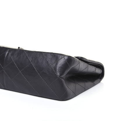 Chanel Aged Calfskin Quilted 2.55 Reissue 227 Flap Dark Grey 7 of 14