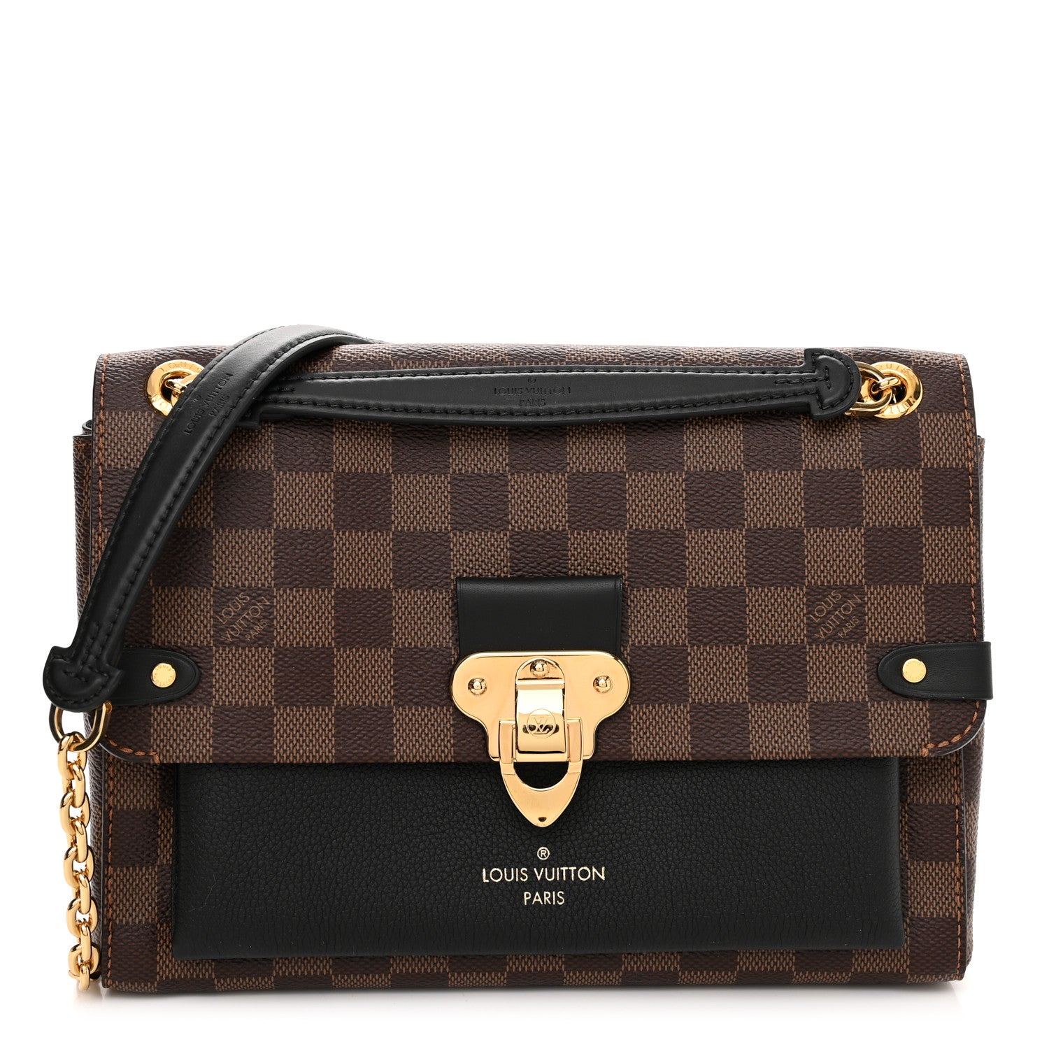 Louis Vuitton Damier Ebene Vavin PM Black 1 of 12