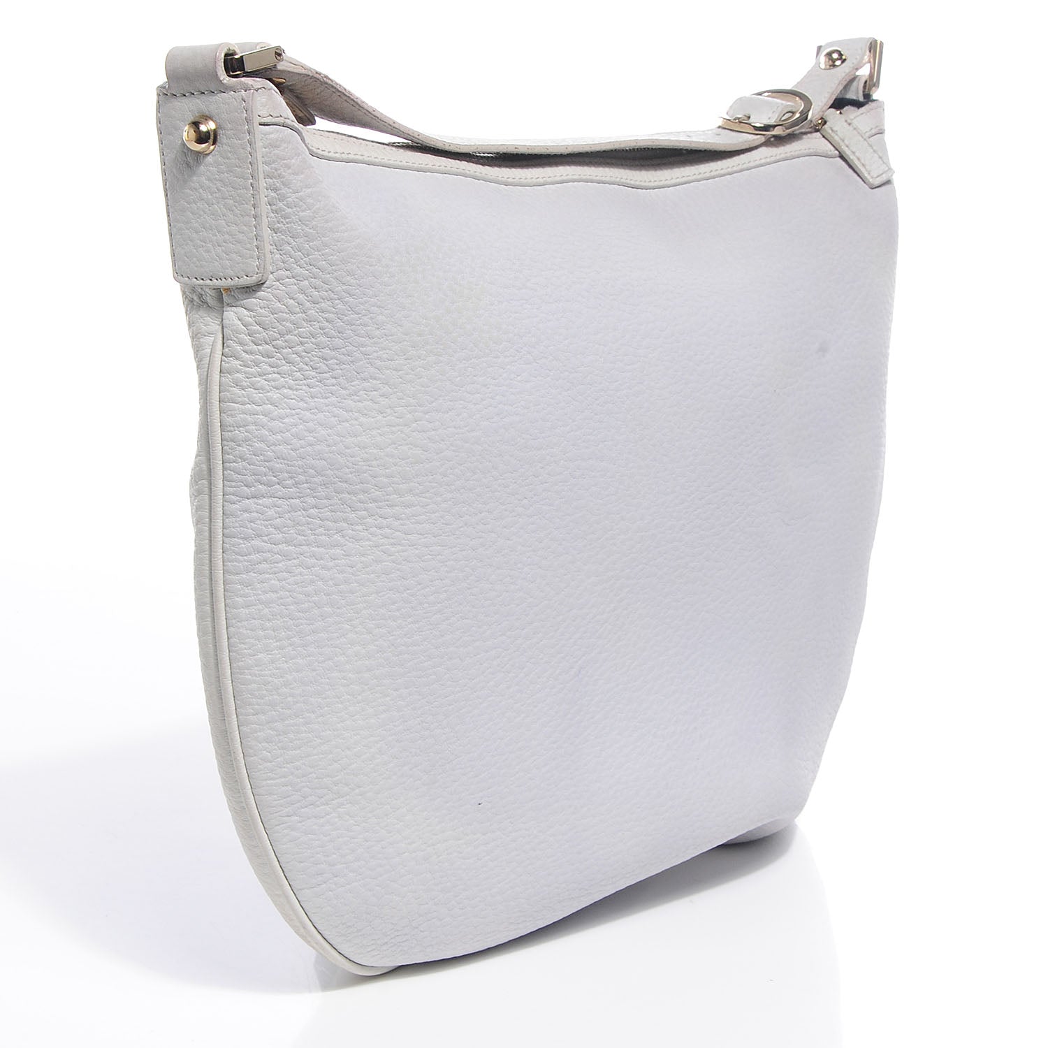 Gucci Leather Web Blondie Hobo White 3 of 8