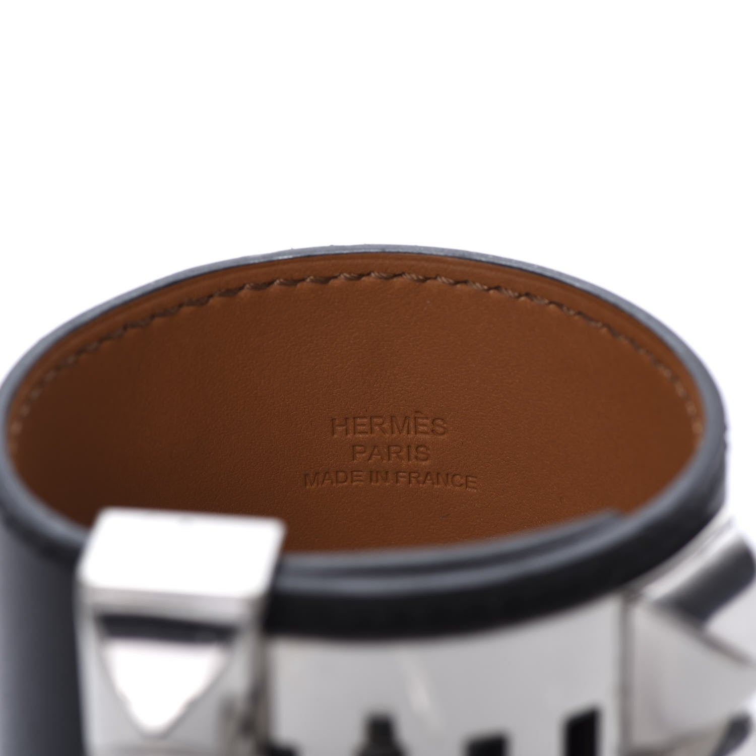 Hermes Chamonix Collier de Chien CDC Bracelet S Black 8 of 8