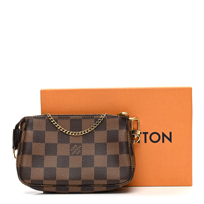 Louis Vuitton Damier Ebene Mini Pochette Accessories 8 of 8
